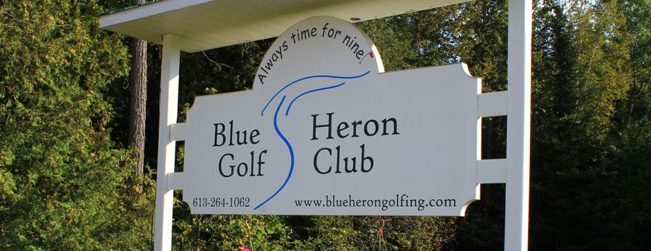 Picturesque nine hole golf course in Lanark Ontario, near Perth and Ottawa - tree lined fairways, meandering creek and challenging elevation changes