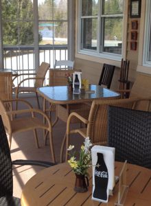 Picturesque nine hole golf course in Lanark Ontario, near Perth and Ottawa - tree lined fairways, meandering creek and challenging elevation changes