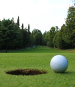 Picturesque nine hole golf course in Lanark Ontario, near Perth and Ottawa - tree lined fairways, meandering creek and challenging elevation changes